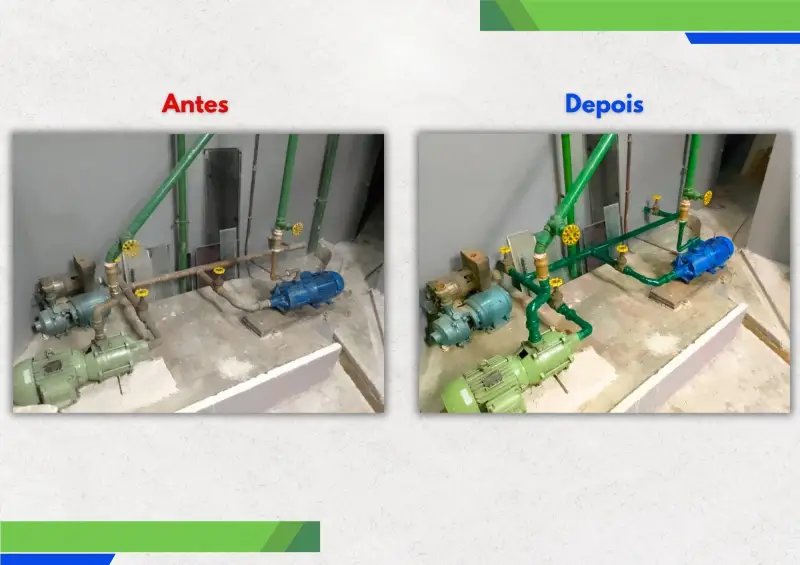 Imagem ilustrativa de Manutenção corretiva de sistema de bombeamento